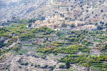 Oman Saiq Plateau