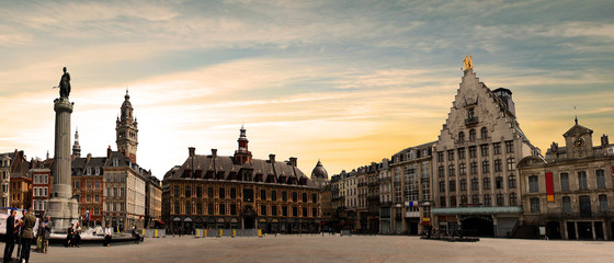 France - Lille - obrazy, fototapety, plakaty