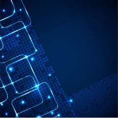 Vector of technology abstract background