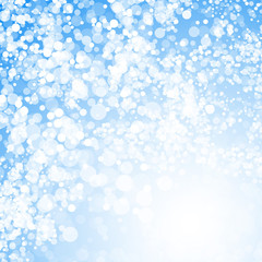 Abstract blue background. Vector Illustration