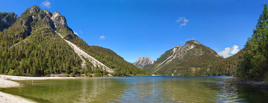 Panorama Lago del Predil / Friaul / Italien
