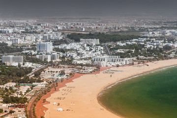 City view of Agadir, Morocco