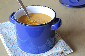 Homemade vegetable soup