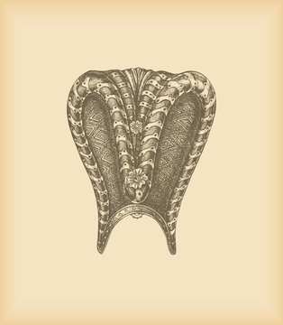 Middle Ages hennin -headdress