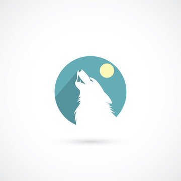 Howling wolf sign