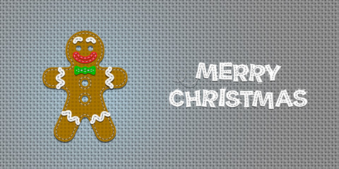 Vector Christmas Gingerbread