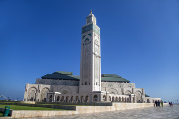 Mosque Hassan II in Casablanca, Morocco © BGStock72