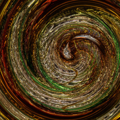 fantastic illustrated glass background pattern