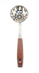 Strainer for sukiyaki on a white background