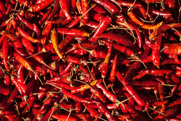 Fototapeta premium Red spicy chili peppers