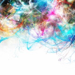 Modern abstract motion banner