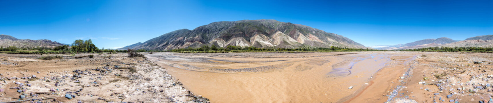 The Painter's Palette in Jujuy, Argentina.