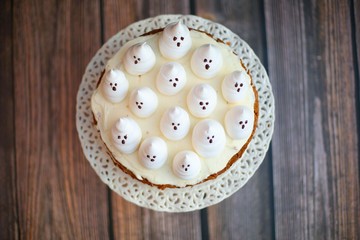 Naked Scary Carrot Cake