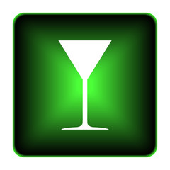 Martini glass icon
