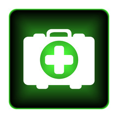 Fototapeta premium Medical bag icon