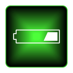 1 third charged battery icon