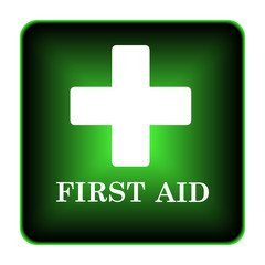 Fototapeta premium First aid icon