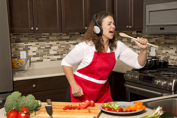 woman in the kitchen