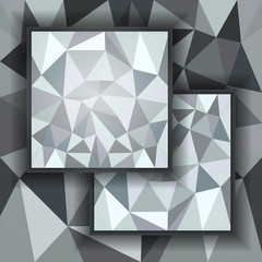 Abstract polygonal background