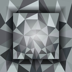 Obraz premium Abstract polygonal background
