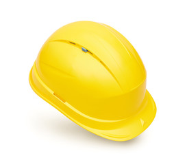 Fototapeta premium Yellow safety helmet