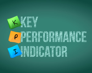 key performance indicator sign