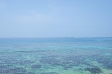 沖縄の海・久高島