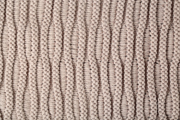 Knitting texture, close up