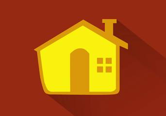 House symbol.Vector illustration