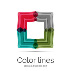 Symmetric abstract geometric shape