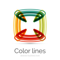 Symmetric abstract geometric shape