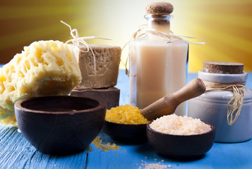 Spa, organic products