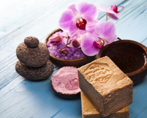 Orchids,organic products, Spa