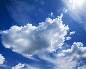 blue sky