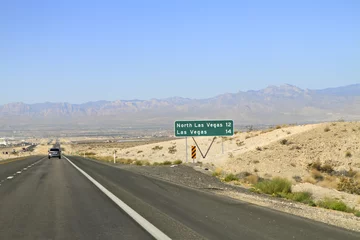 Poster route du Navada vers Las Vegas © fannyes