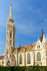 Fototapeta na wymiar Matthias Church, Budapest Hungary