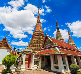 Fototapeta premium Wat Pho in Bangkok of Thailand