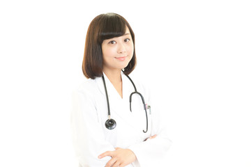 Fototapeta premium 笑顔の女医