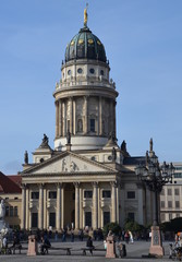 Obraz premium Der Franzoesische Dom in Berlin