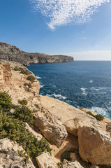 The Dingli Cliffs in Malta