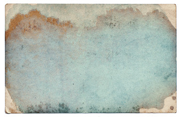 Colorful old photo texture with stains and scratches