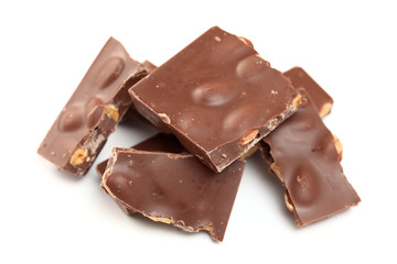 Chocolate with nuts