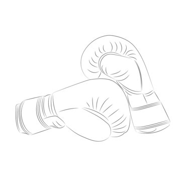 Boxing Gloves Coloring Pages - 360 F 71216184 IxvL1stwTAERePHgSmGmnWfMoDUhAAnj 