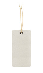 Blank paper price hanger