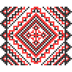 Fototapeta premium Embroidery. Ukrainian national ornament