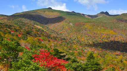 安達太良山の紅葉