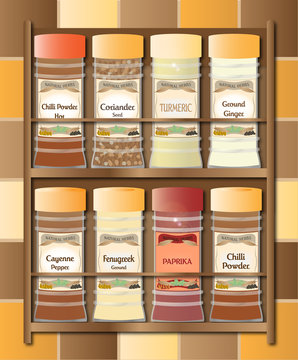 Spicy Spice Rack