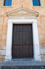 Fototapeta na wymiar Church of Annunziata. Morano Calabro. Calabria. Italy.