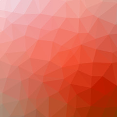Red Abstract Polygonal Background