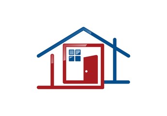 house,real estate,logo,construction,architecture,,door,building